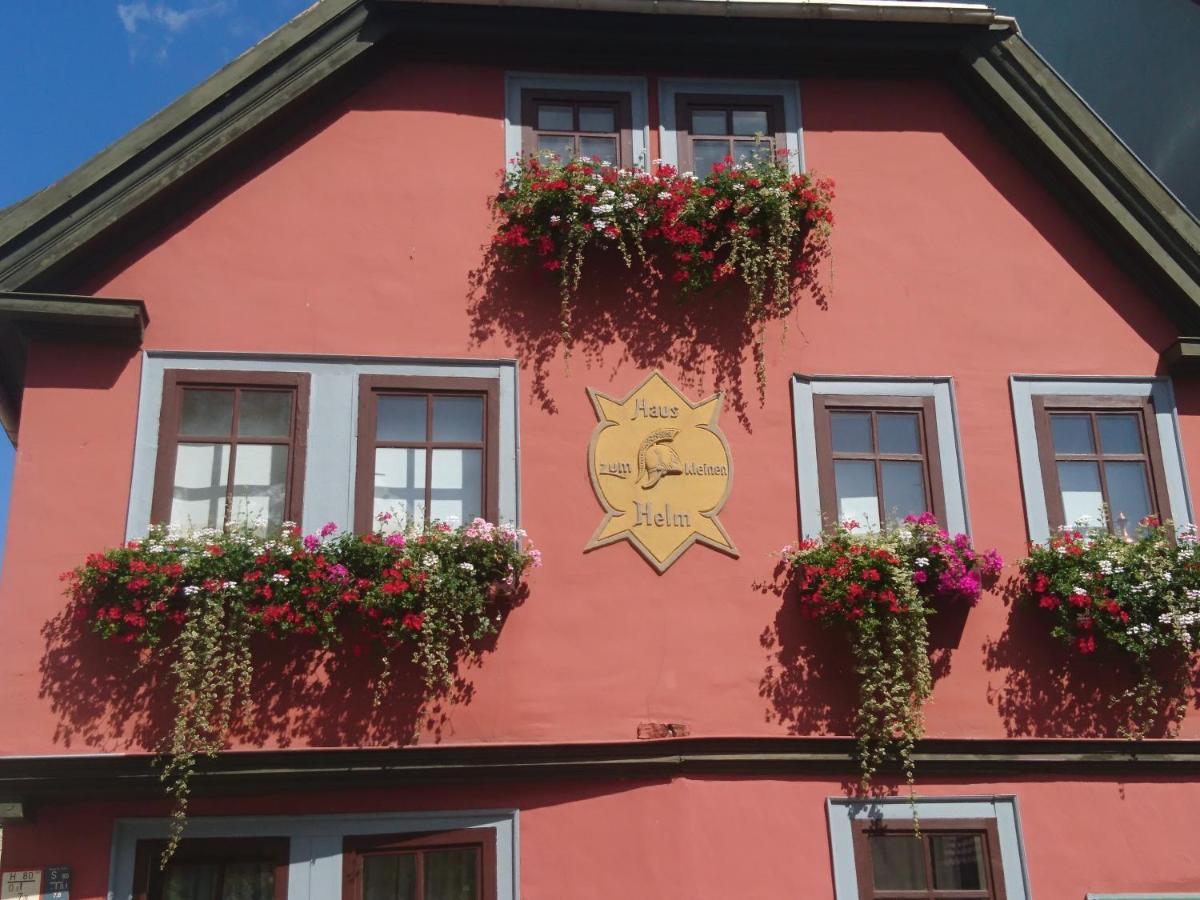 Apartament Haus Zum Kleinen Helm Erfurt Zewnętrze zdjęcie
